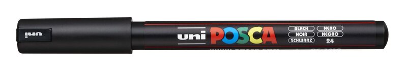 Uni Posca Marker PC-1MR/MD 46 Svart