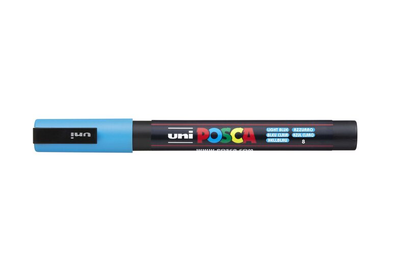 Posca PC-3m 0,9-1,3mm Light Blue