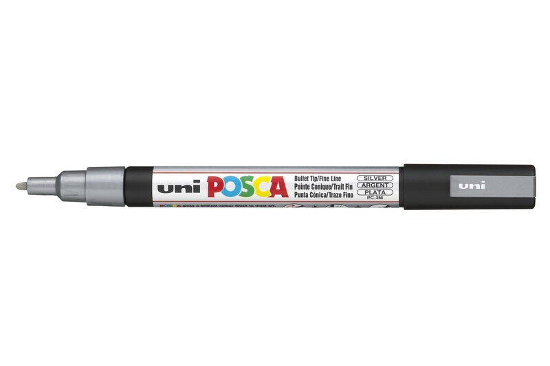 Posca PC-3M 0,9-1,3mm Silver