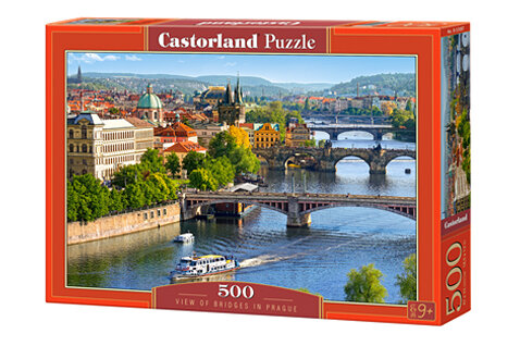 View Of Bridges In Prague - B-53087