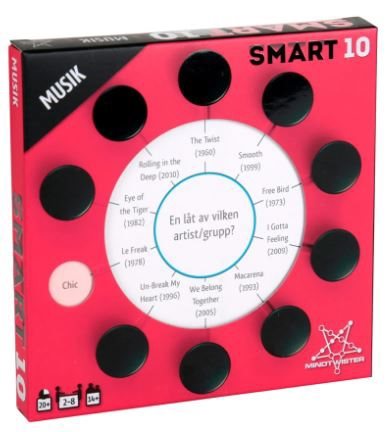 Smart10 frågekort musik