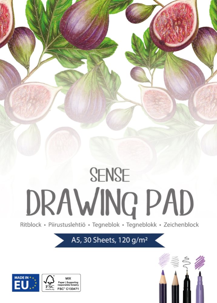 Ritblock A5 FSC® 120 gram - 30 blad