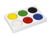 Färgblock i palett 44mm 6 färger