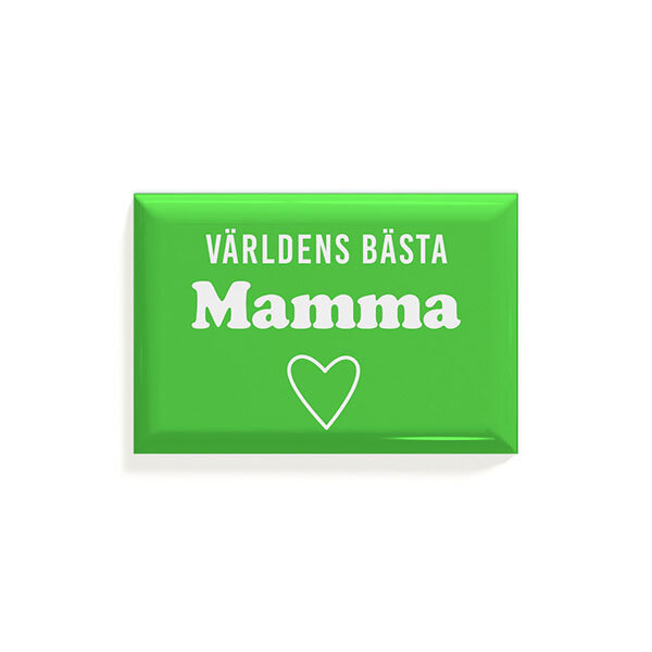 Magnet Bästa mamma 78x53mm