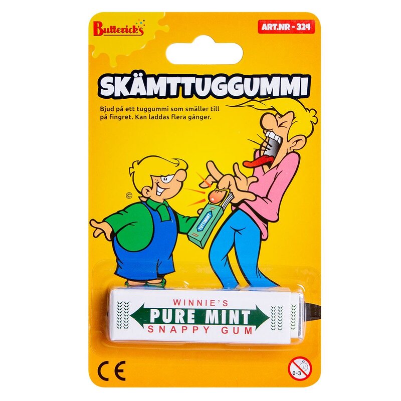Skämttuggummi  - Buttericks
