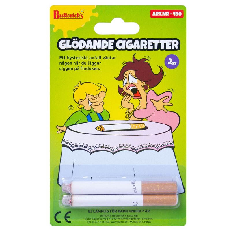 Glödande cigaretter 2st  - Buttericks
