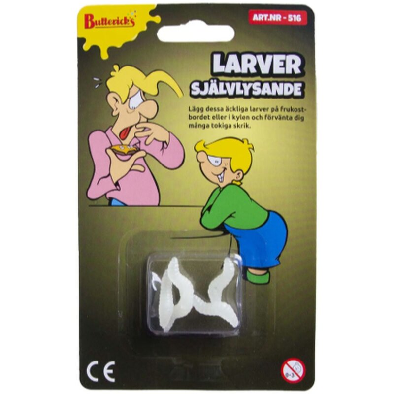 Larver självlysande  - Buttericks