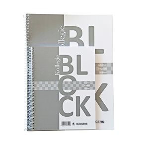 Kollegieblock A4 Rutat 70g/70Blad