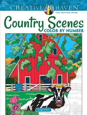 Creative haven country scenes color by number