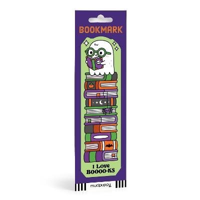 I Love BOOOO-KS Ghost Bookmark