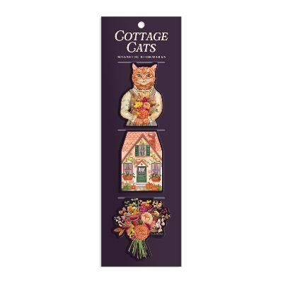 Cottage Cats Magnetic Bookmarks