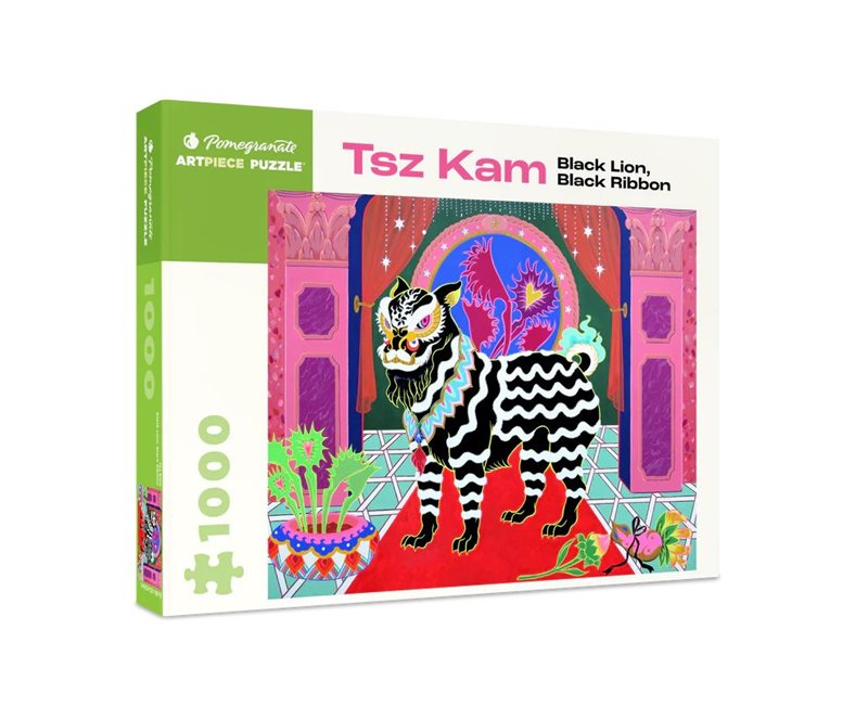 Tsz Kam: Black Lion, Black Ribbon 1000-Piece Jigsaw Puzzle
