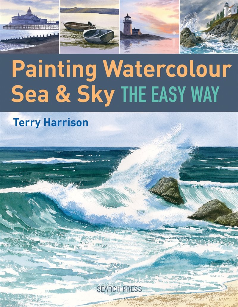 Painting watercolour sea & sky the easy way