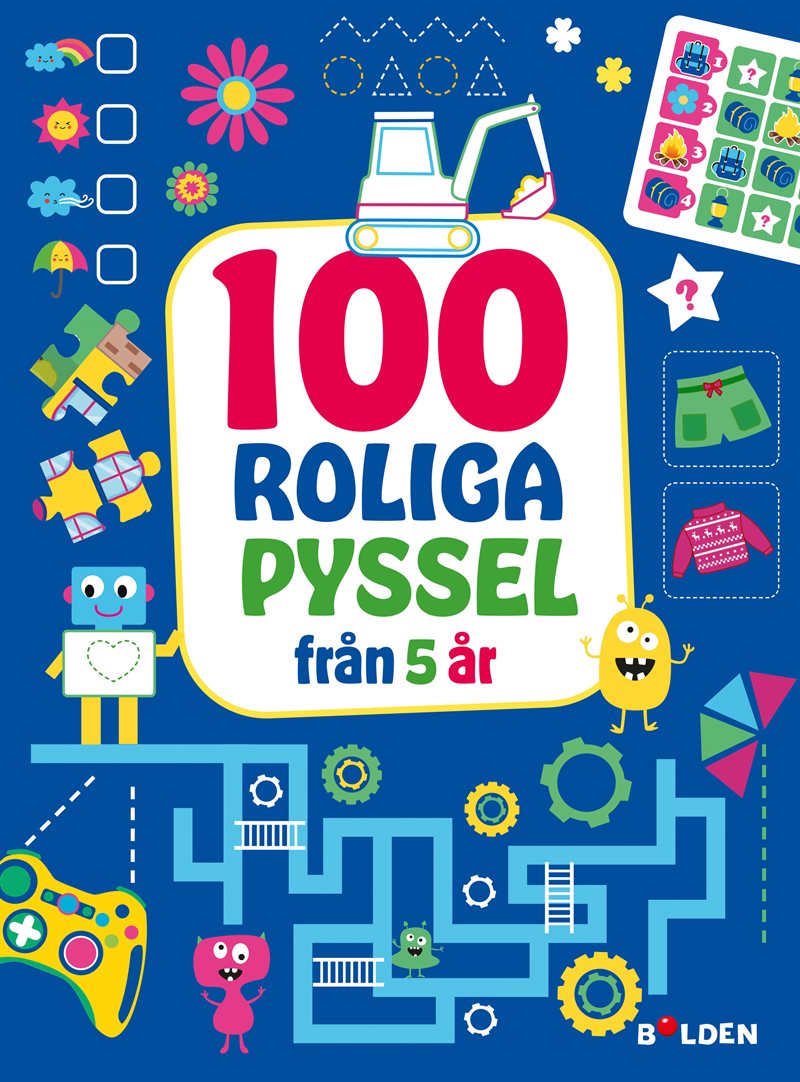 100 nya roliga pyssel – från 5 år