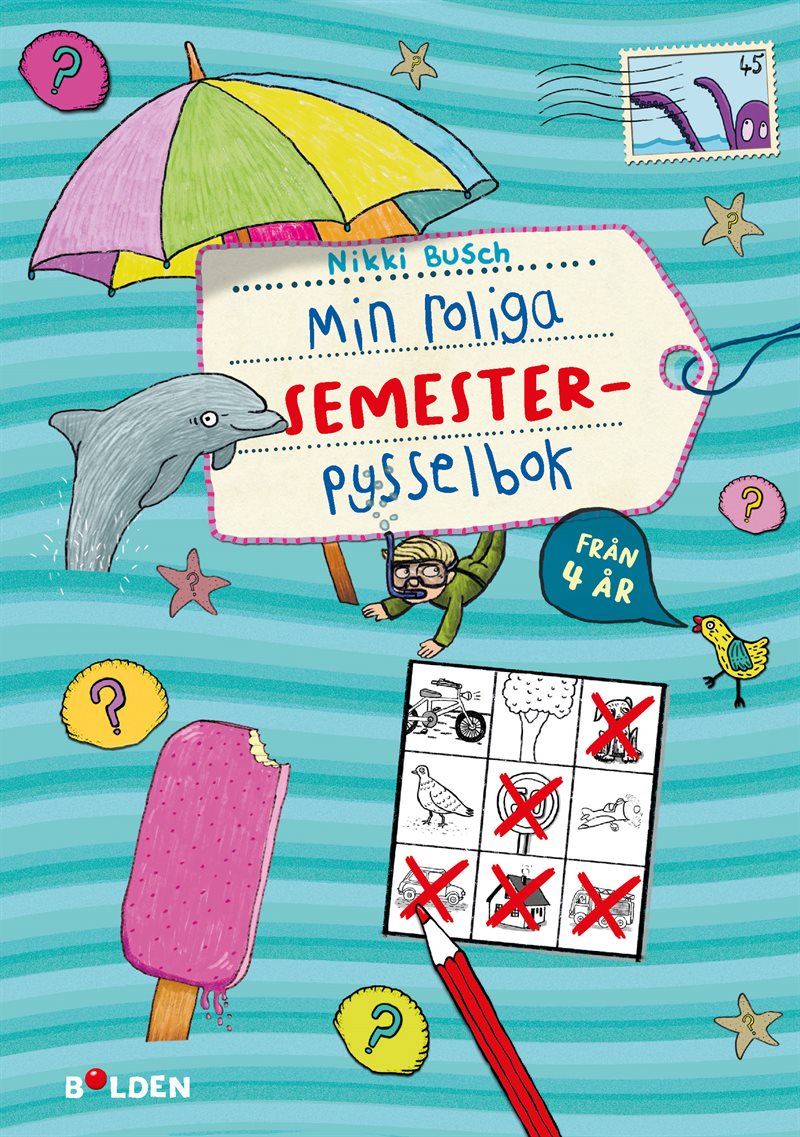 Min roliga SEMESTER-pysselbok – från 4 år