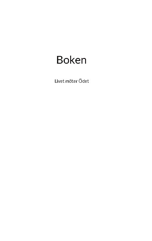 Boken : livet möter ödet