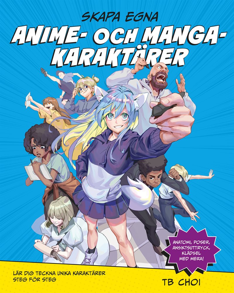 Skapa egna anime- och mangakaraktärer