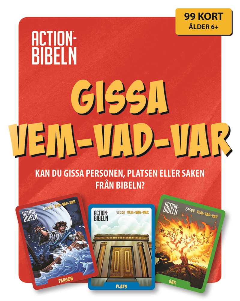 Actionbibeln - Gissa Vem-Vad-Var