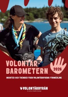 Volontärbarometern 2026 : Insikter och trender frå Volontärbyråns förmedling