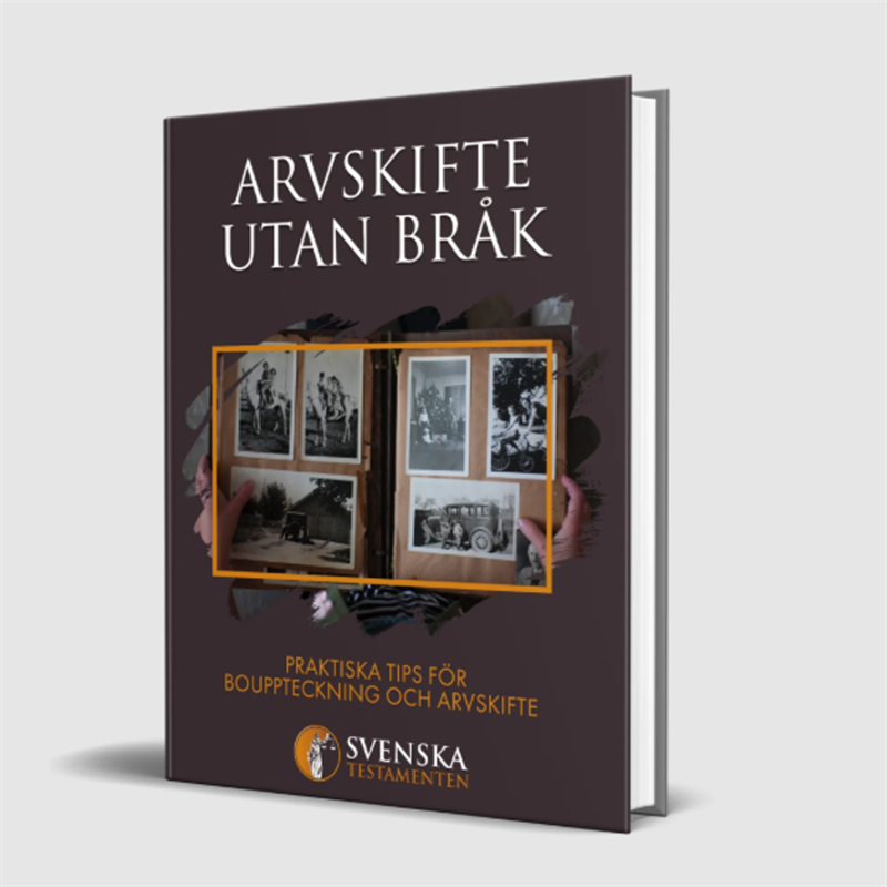 Arvskifte utan bråk – av Svenska testamenten