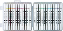Sketchmarkers 24 färger dual tip