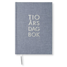 10-årsdagbok Paperstyle Denim