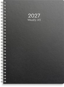 Kalender 2027 Weekly A5 refill
