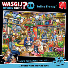 Pussel Wasgij Mystery 28- Feline Frenzy!